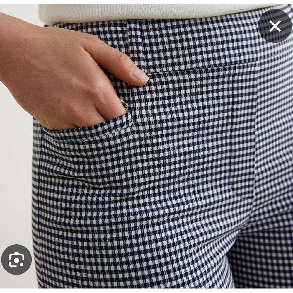 Reitmans Plus Size Gingham Pants